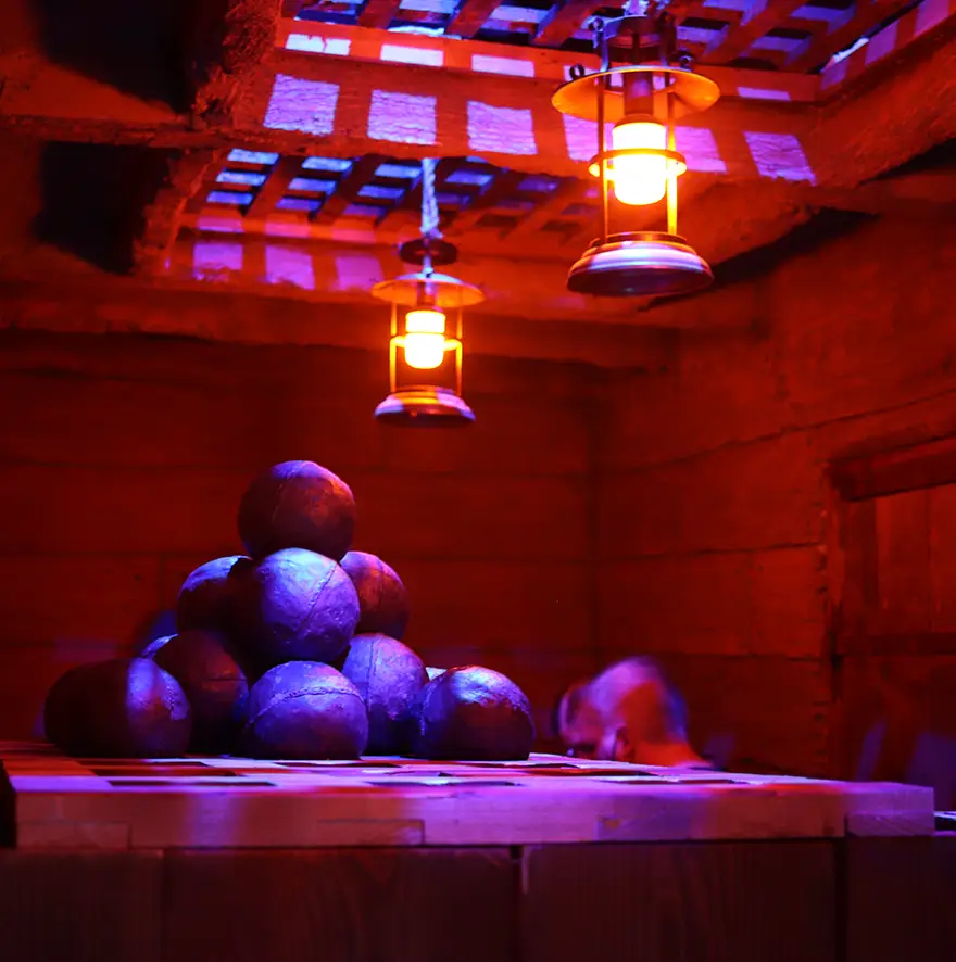 Décor du galion