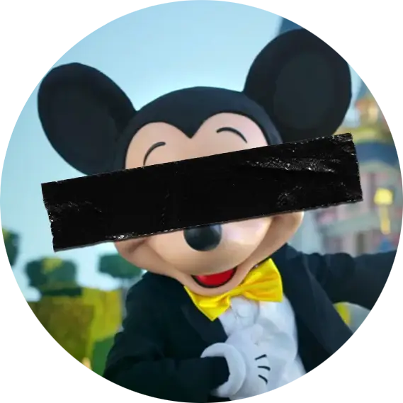 Souris célèbre, mais souhaitant rester anonyme